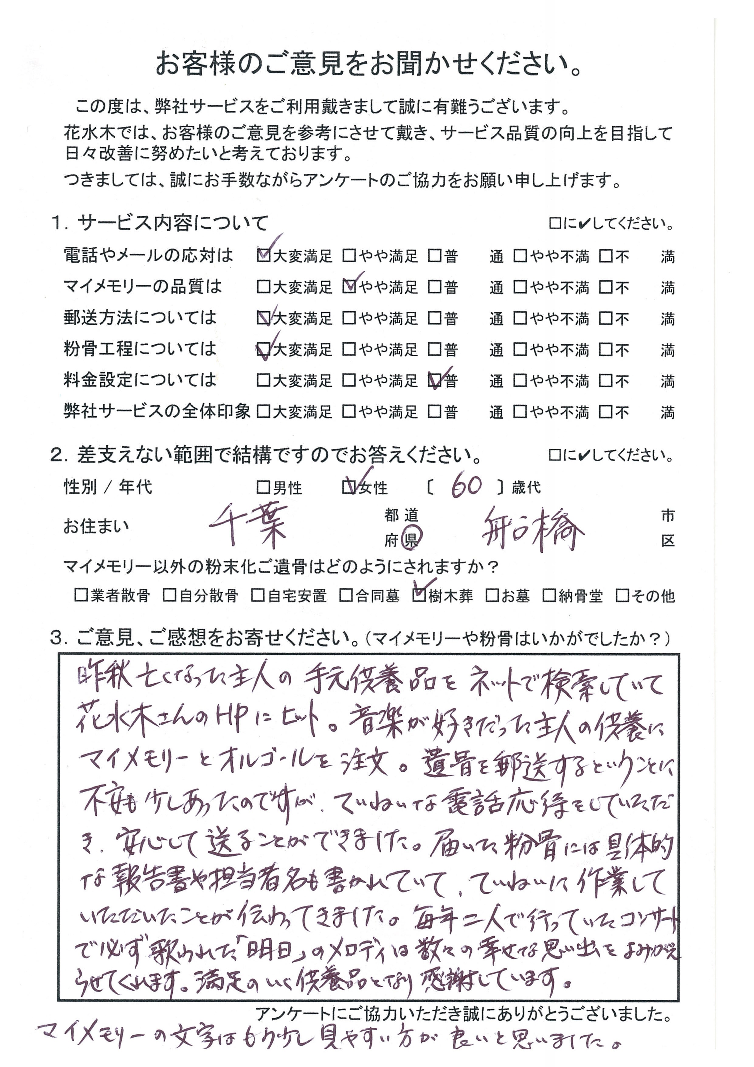 粉骨には具体的な報告書や担当者名も