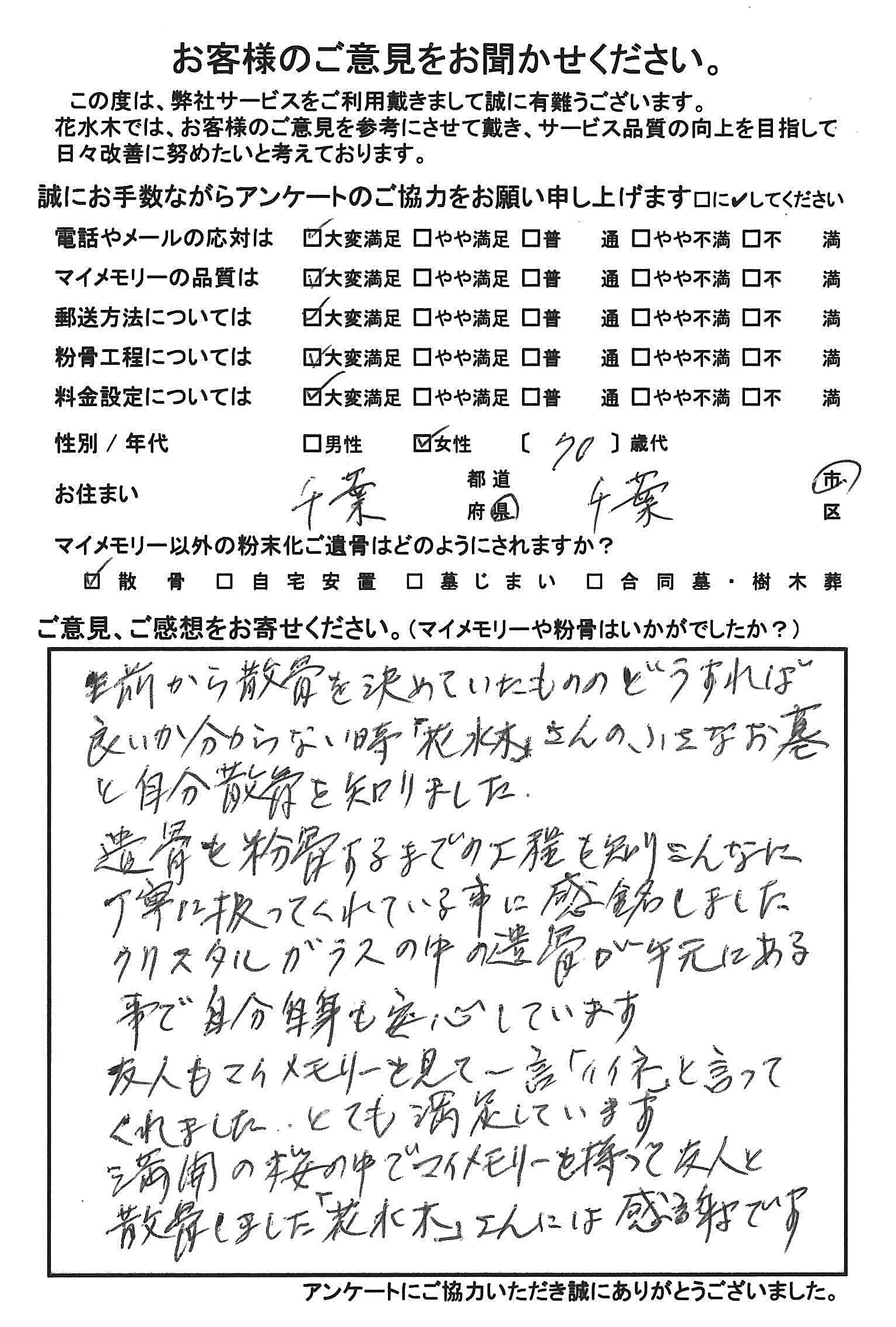 満開の桜の中で