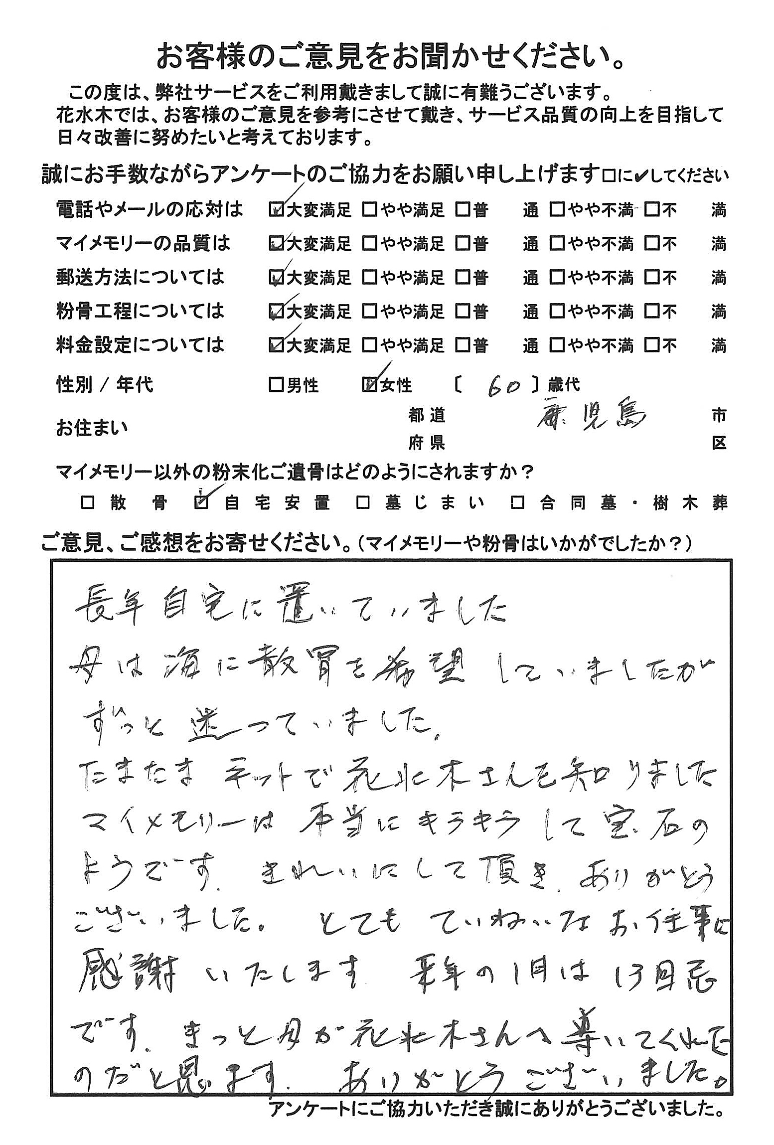 マイメモリーはキラキラしていて宝石のようです