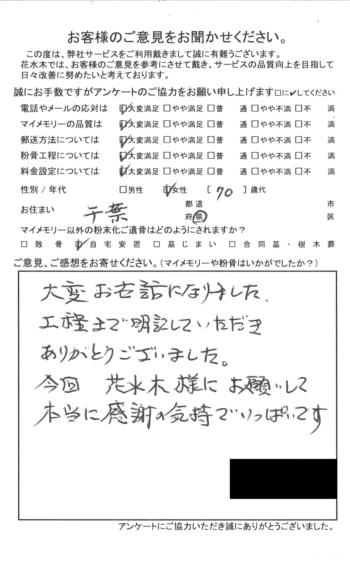 花水木様にお願いして本当に感謝の気持ちでいっぱいです