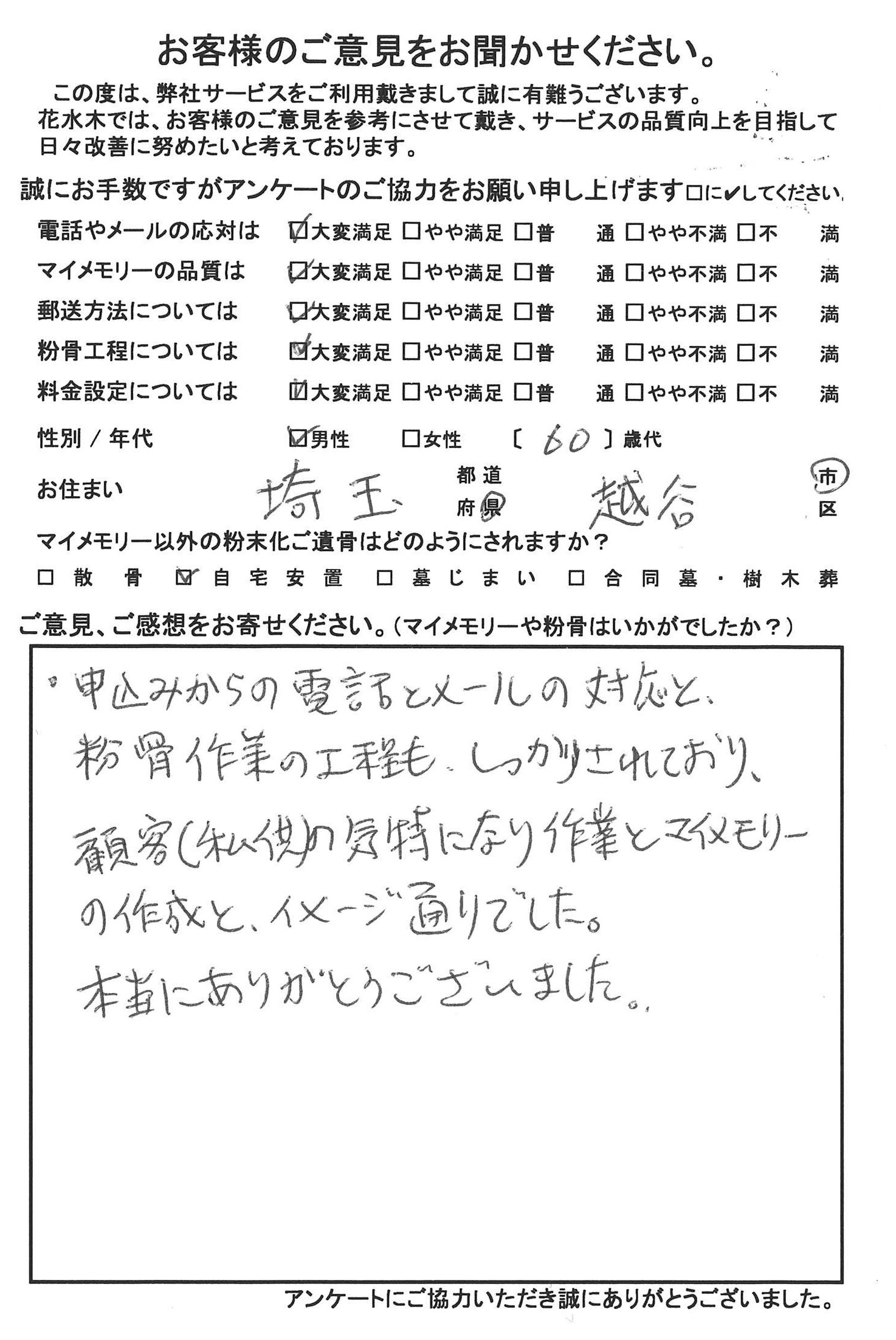 イメージ通りでした