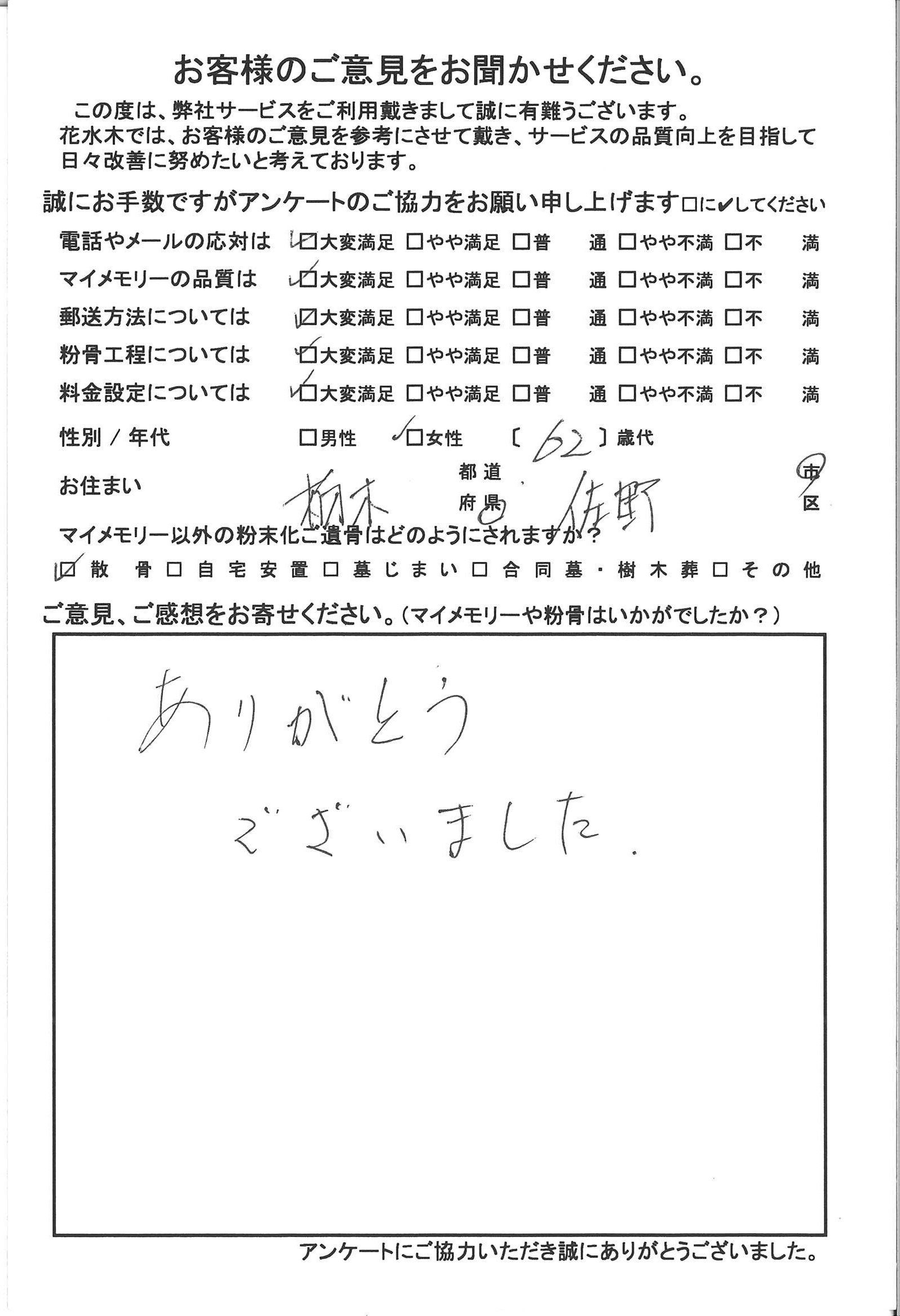 ありがとうございました