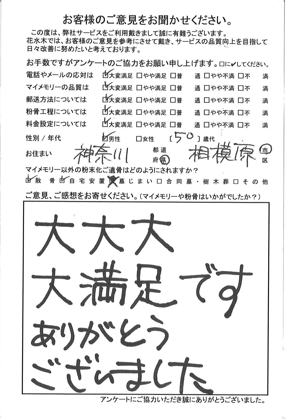 大大大大満足です