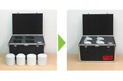墓じまいに対応したお骨壺のセキュリティ搬送ケース